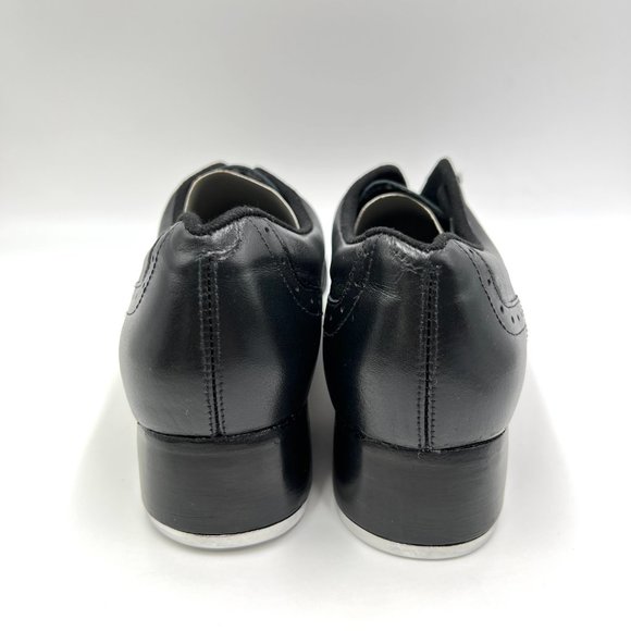 Bloch Mens S0313M Jason Samuels Smith Black Leather Dance Tap Shoes Size 9M - Picture 7 of 15